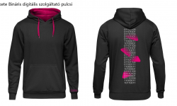 Fekete - Bináris digitális szolgáltató pulcsi